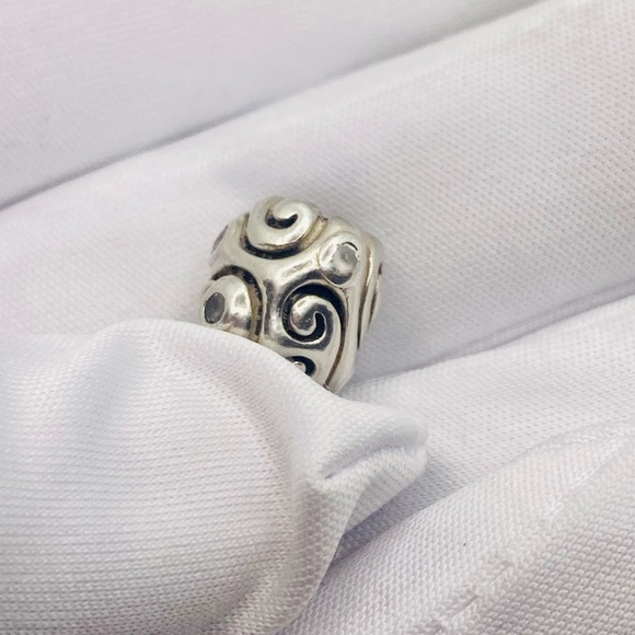 EUC Pandora 790548CZ Sterling Silver Day Dream Bead w/ Clear Zirconia - Picture 7 of 11